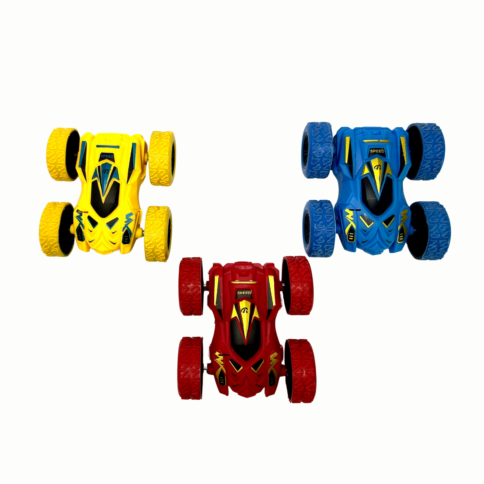 Push And Go Friction Power Rotating 360 Double Side Flip 4 wheel stunt Car | Boy And Girl b360 double Flop Car