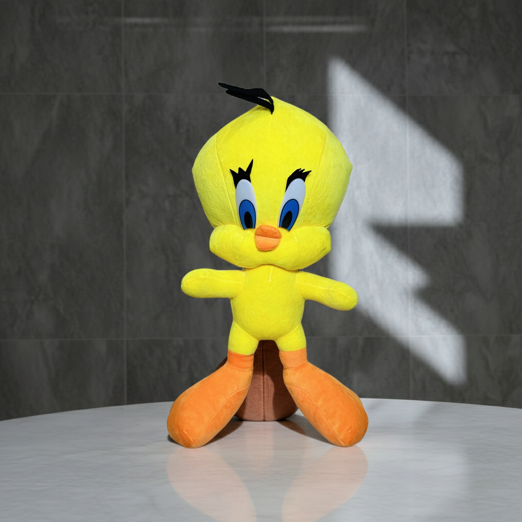 56cm Tweety Plush Toy – Cute and Soft Stuffed Cartoon Doll for Kids