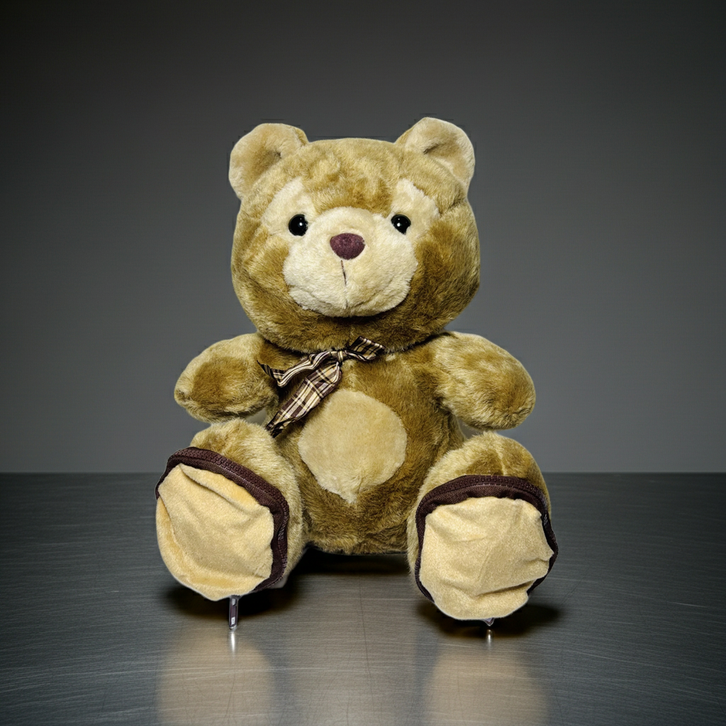 35cm Cute Brown Bear Plush Toy – Soft, Cuddly & Perfect Gift for Kids