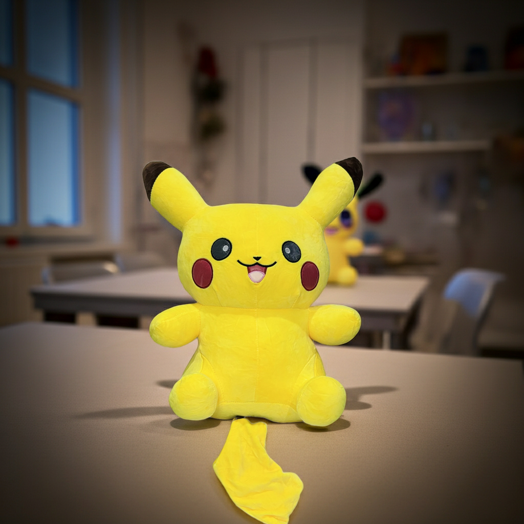 55cm Pikachu Soft Plush Toy Cartoon Stuffed Animal Gift for Kids