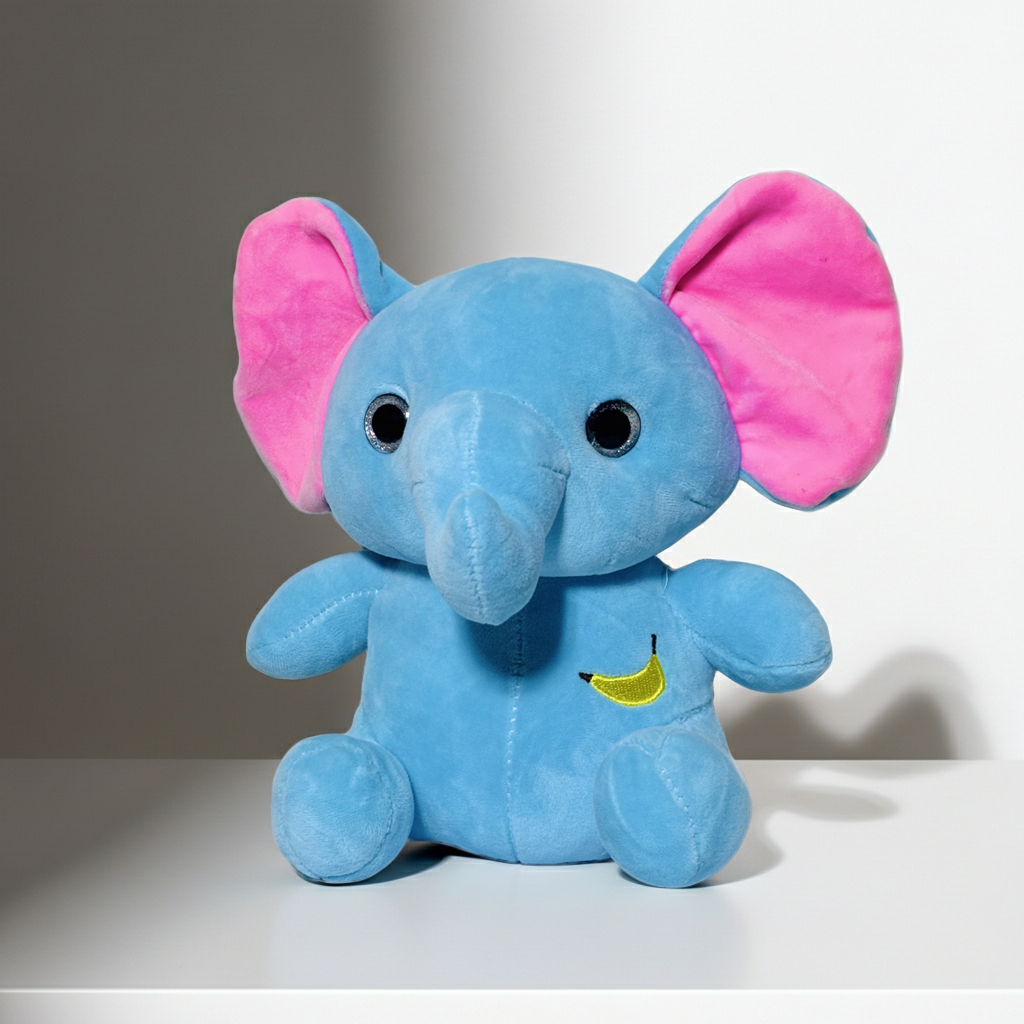 25cm Cute Little Elephant Plush Toy – Soft, Adorable & Perfect Gift for Kids