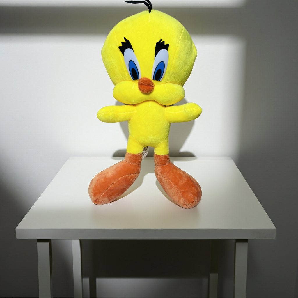 35cm Little Tweety Plush Toy – Soft, Cute & Adorable Cartoon Stuffed Doll