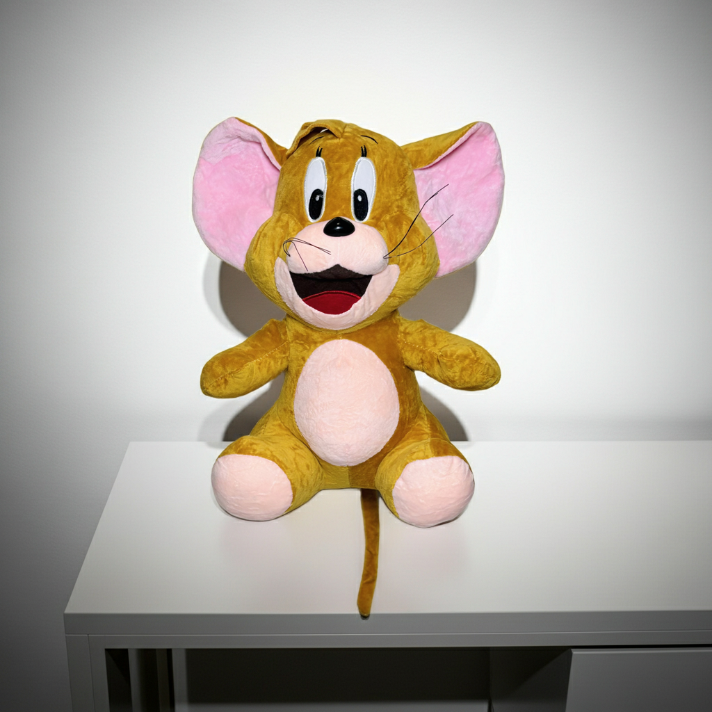Jerry Plush Toy – Cute Stuffed Animal from Tom and Jerry