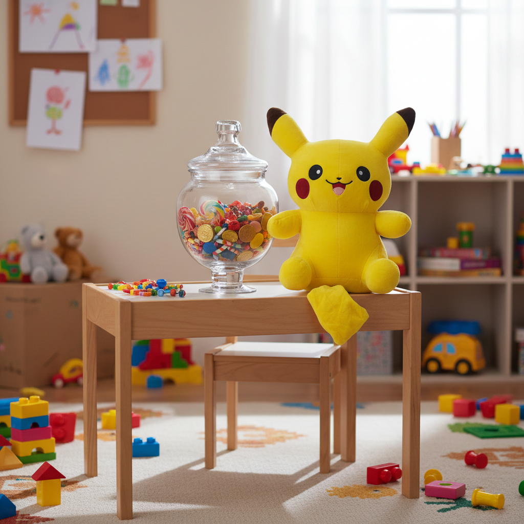 55cm Pikachu Soft Plush Toy Cartoon Stuffed Animal Gift for Kids