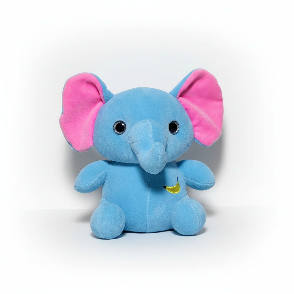 25cm Cute Little Elephant Plush Toy – Soft, Adorable & Perfect Gift for Kids