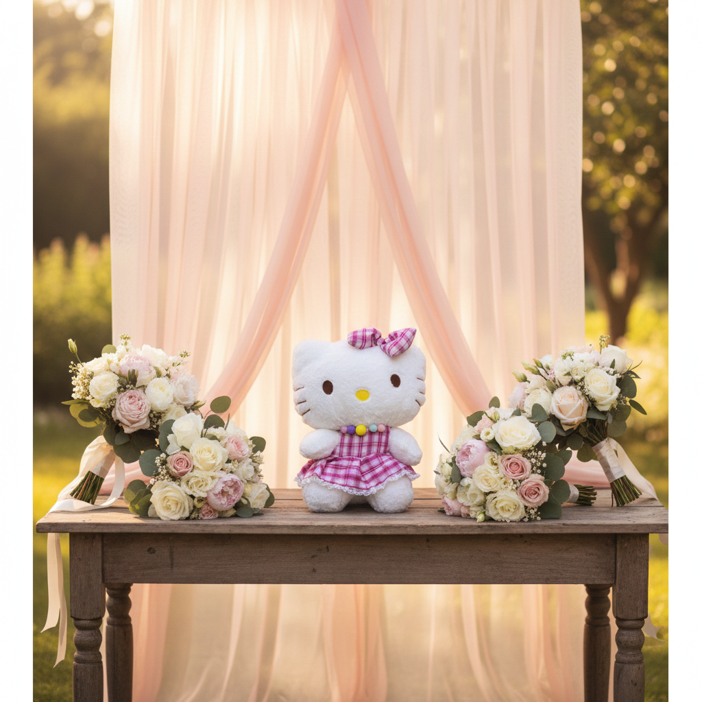 40cm Cute Kitty Doll Plush Toy – Soft, Adorable & Perfect Gift for Kids