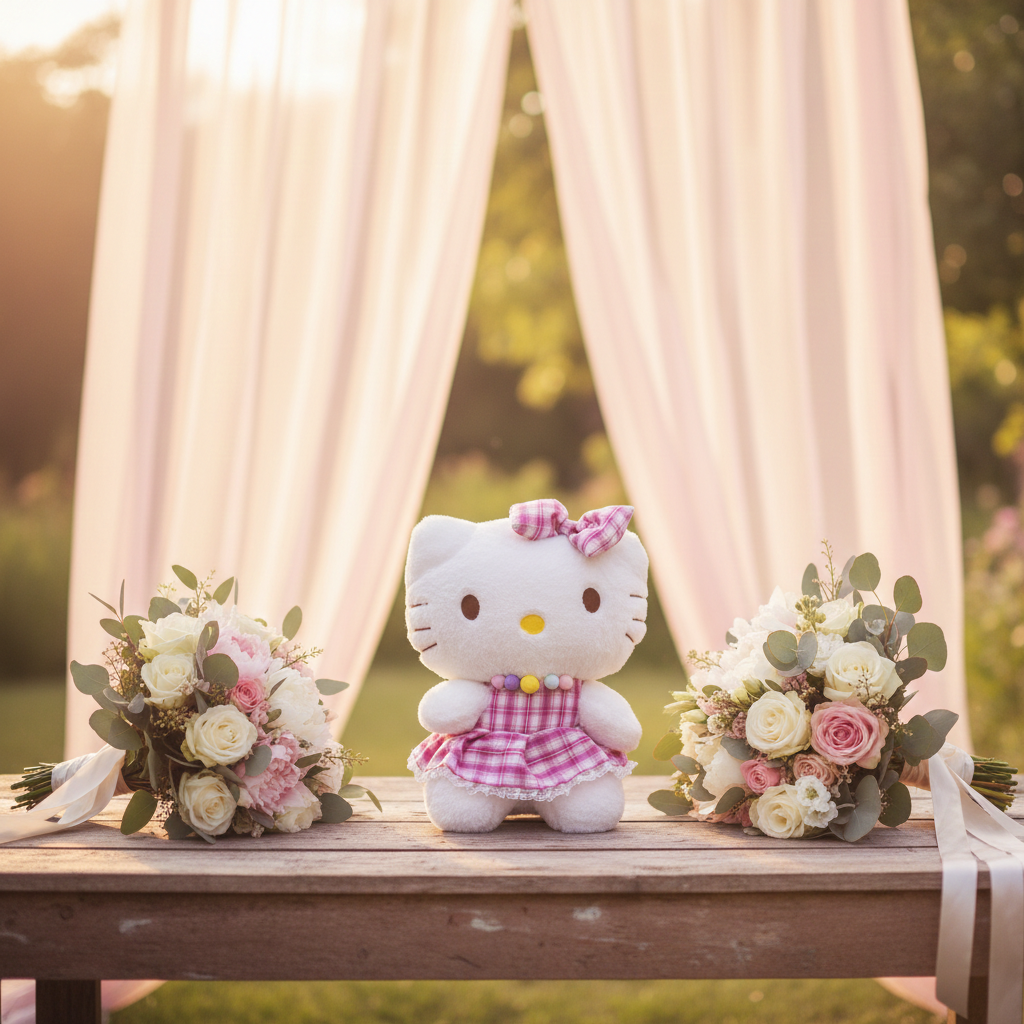 40cm Cute Kitty Doll Plush Toy – Soft, Adorable & Perfect Gift for Kids
