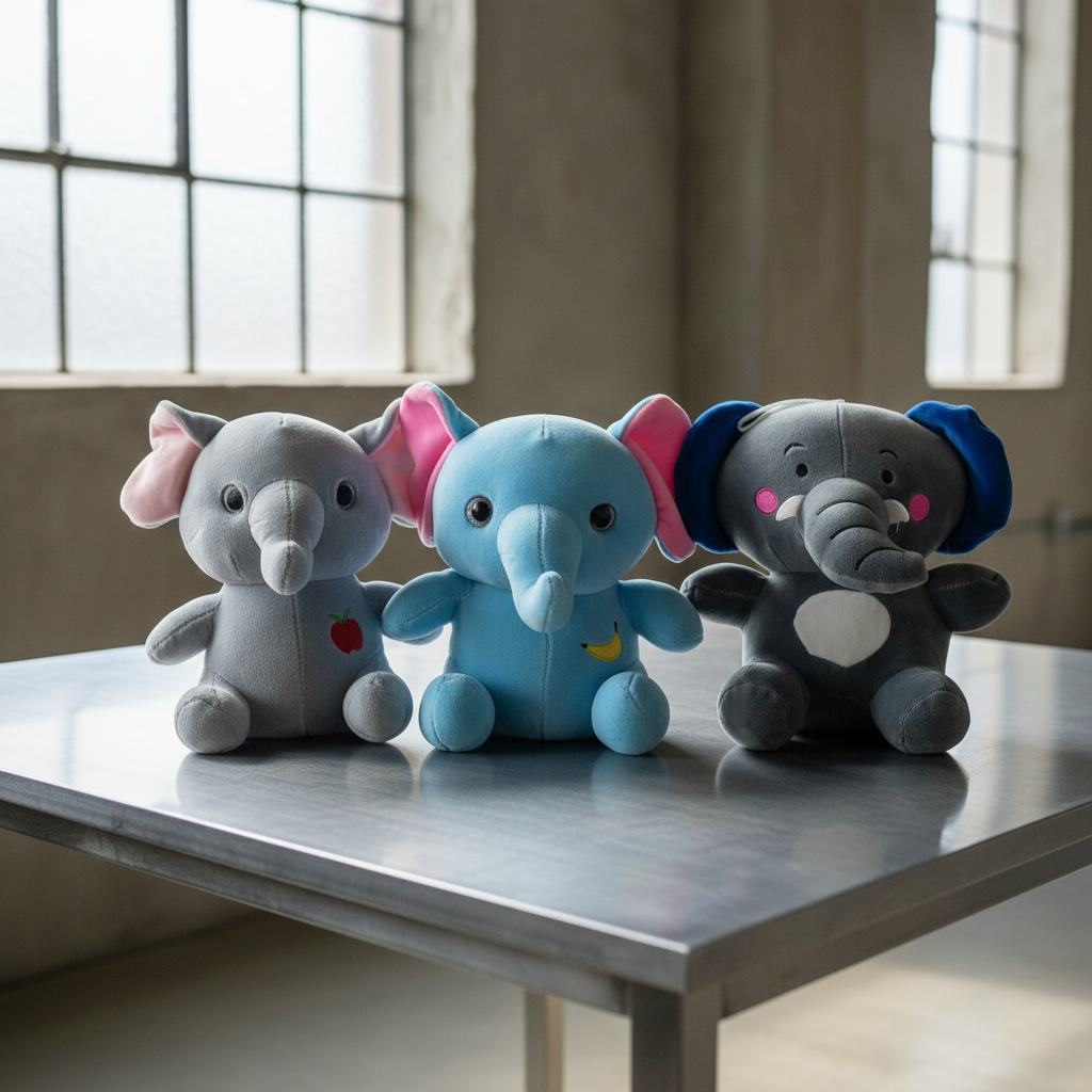 25cm Cute Little Elephant Plush Toy – Soft, Adorable & Perfect Gift for Kids