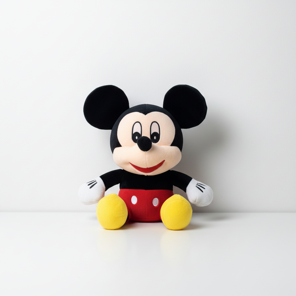 30cm Beautiful Little Mickey Mouse Plush Toy – Soft, Cute & Perfect Gift for Kids