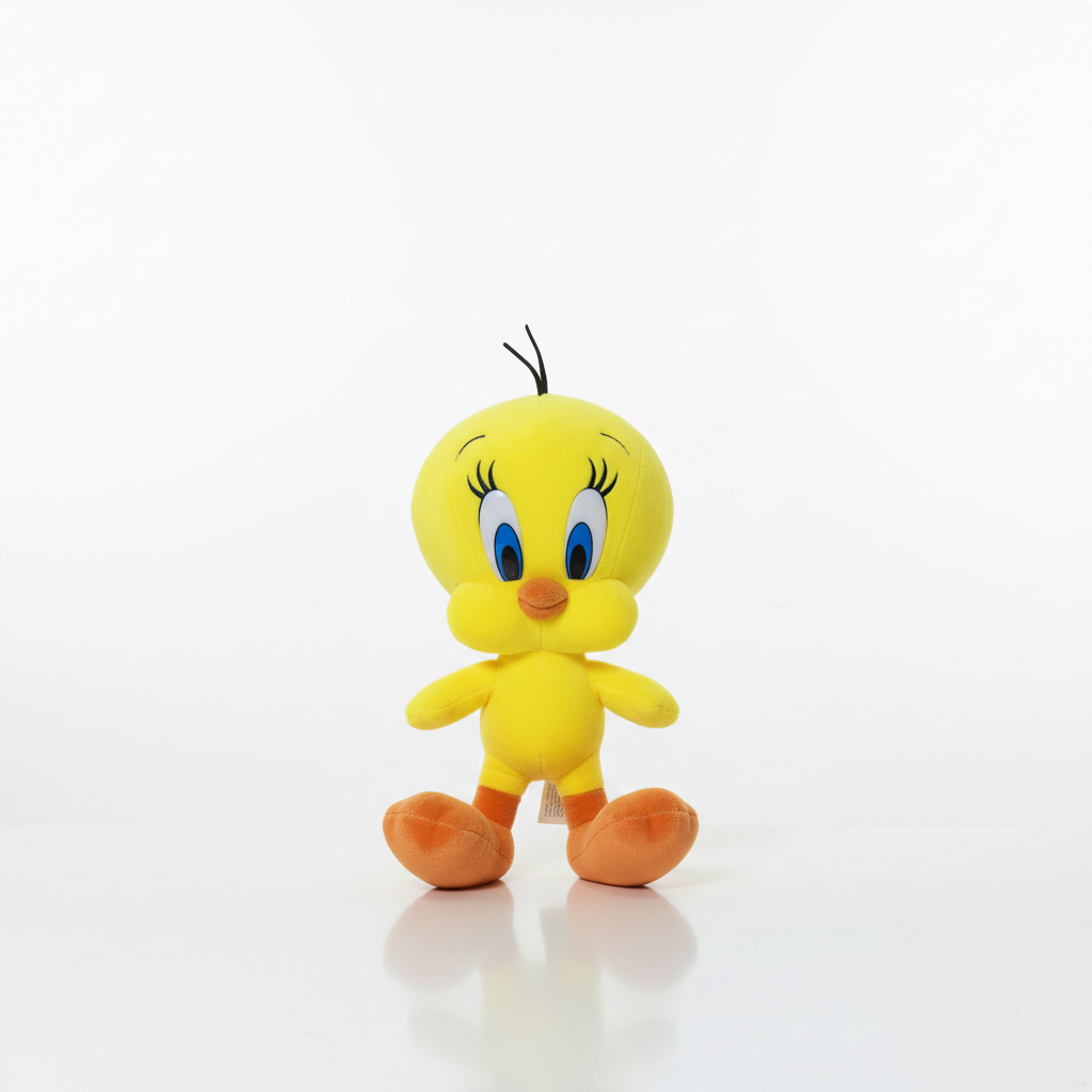 35cm Little Tweety Plush Toy – Soft, Cute & Adorable Cartoon Stuffed Doll