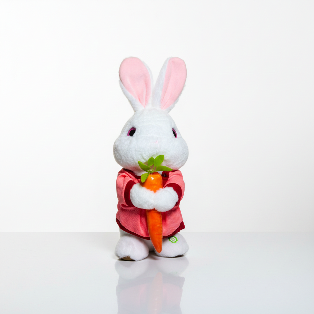 40cm Talking Bunny Plush Toy – Soft, Interactive & Perfect Gift for Kids
