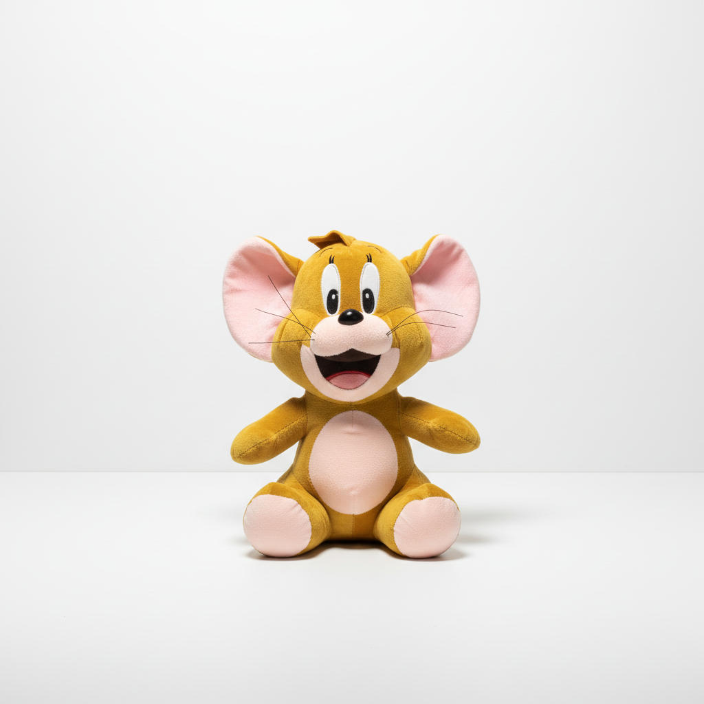 Jerry Plush Toy – Cute Stuffed Animal from Tom and Jerry