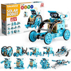 Educational 12-IN-1 Solar Robot Kit Vehicle