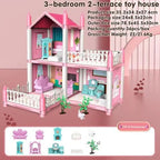 75 Pcs Doll House Building Blocks Set games - Dream House