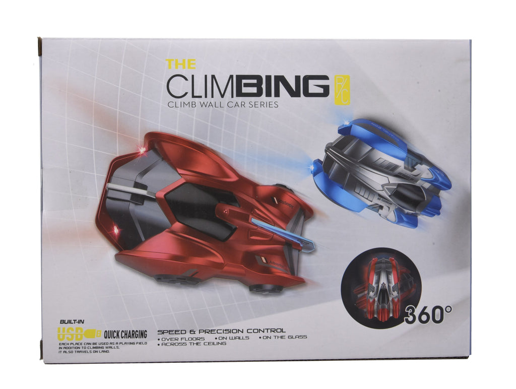 360 Rotation Wall Climber Remote Control stunt RC Max Racing Climbing Force Car