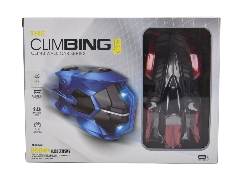 360 Rotation Wall Climber Remote Control stunt RC Max Racing Climbing Force Car