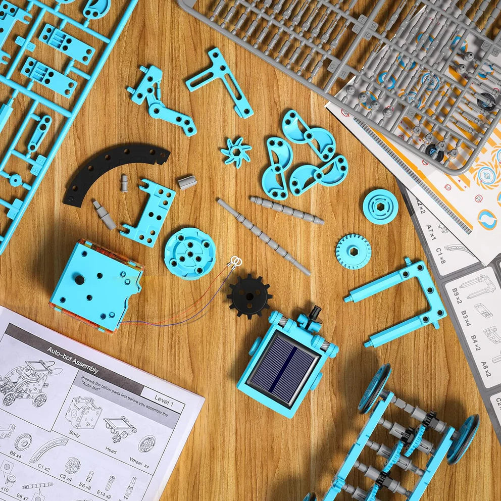 Educational 12-IN-1 Solar Robot Kit Vehicle