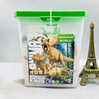 25Pcs Rubber Dinasour Box Set For Kids