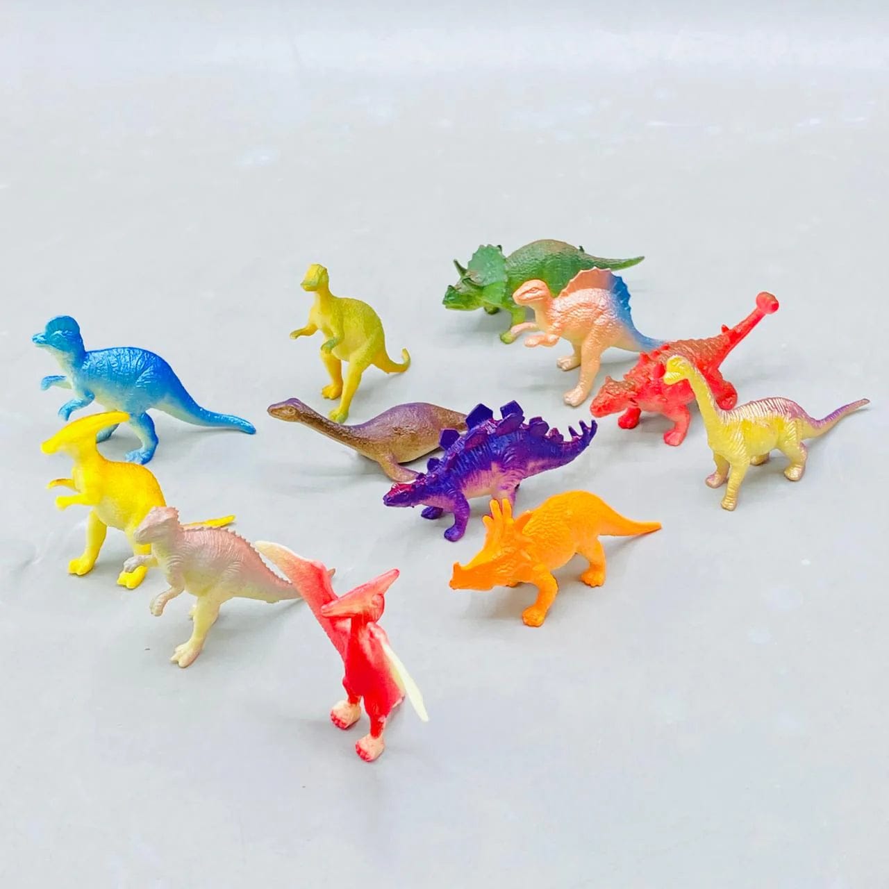 22Pcs Rubber Zoo Animal Box Set For Kids