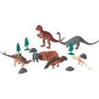 25Pcs Rubber Dinasour Box Set For Kids