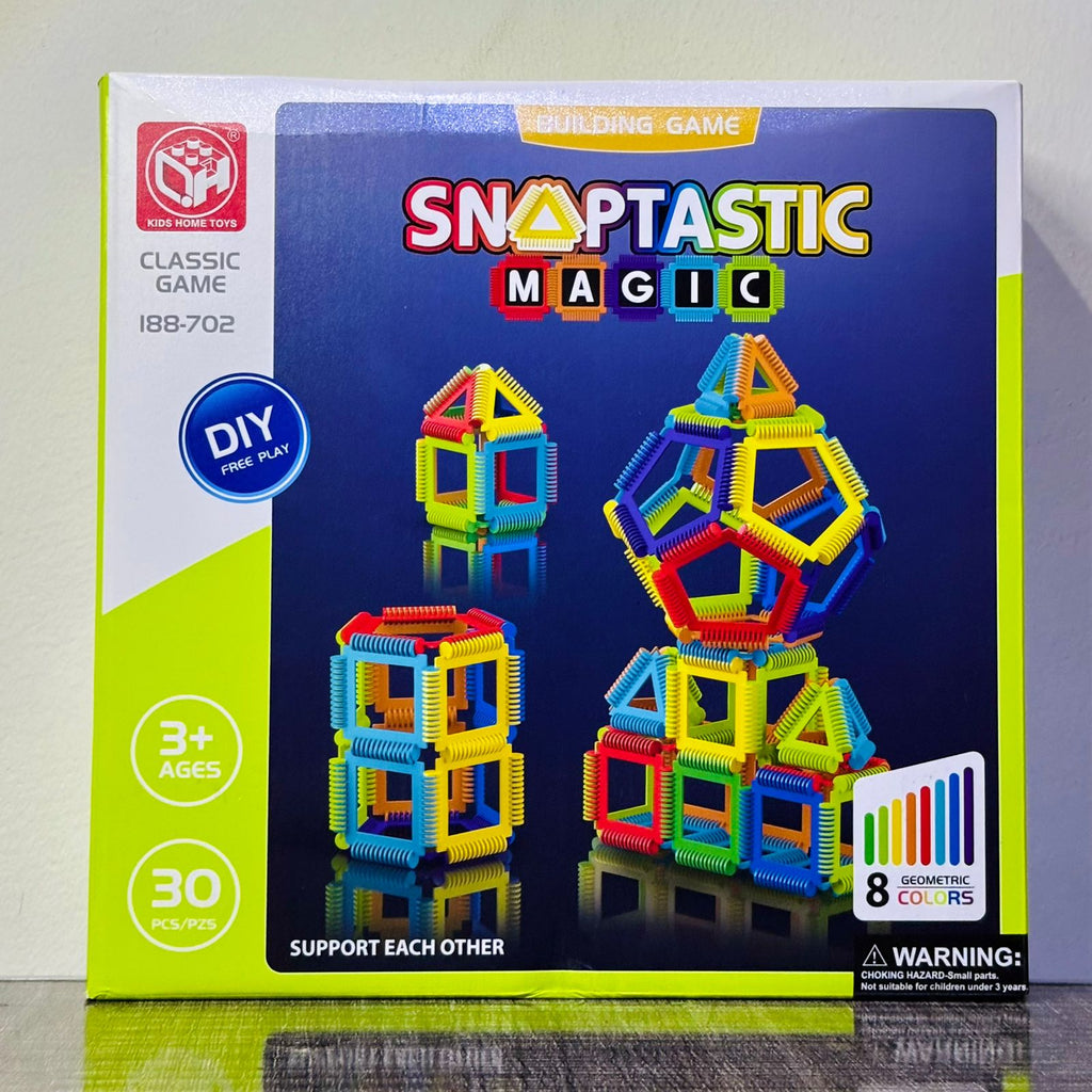 30Pcs Magic Snaptastic Building Block Set