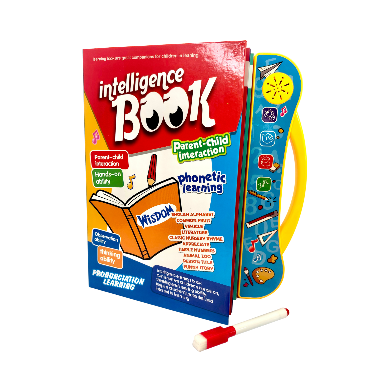 Intelligence Learning E Book for Kids – Interactive Talking Sound eBook - Educational English&nbsp;