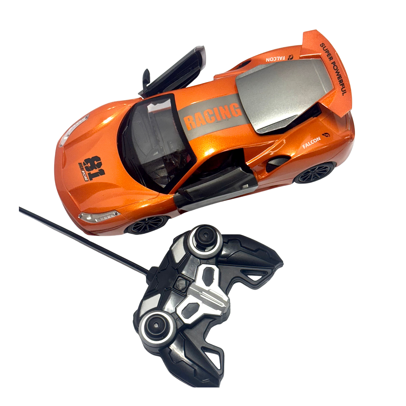 Remote Control Racing Sports Car – RC Model Car with Opening Doors