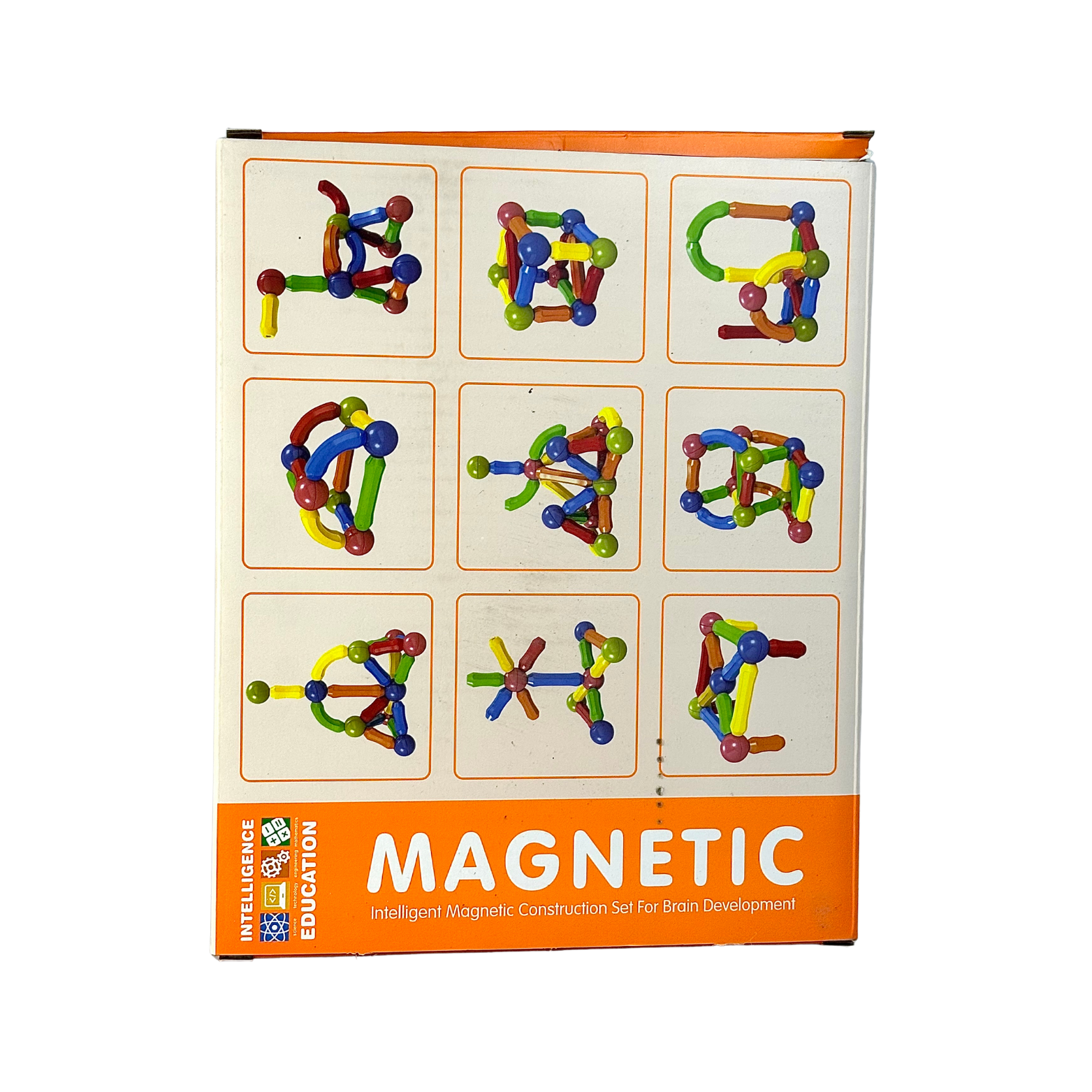 36 Pcs Intelligent Magnetic Blocks- Educational Magnetic Bars-Magnetic Constructor Blocks-Magnetic Sticks Building Blocks - Magnetic Blocks Toy For Kids