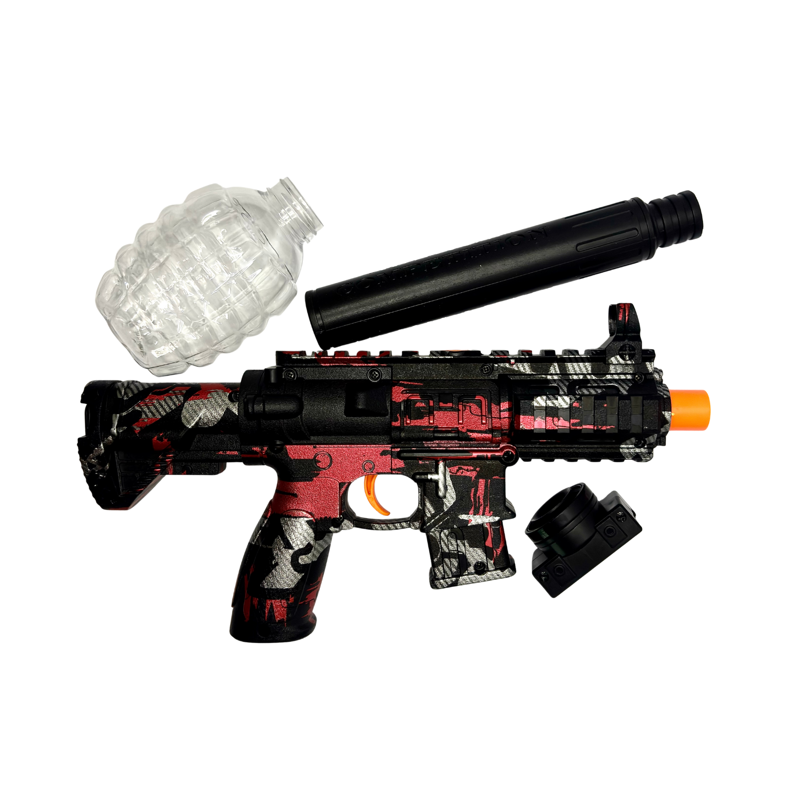 Rechargeable Crystal Bullet Launcher Gun – Electric Gel Ball Blaster Toy For Kids