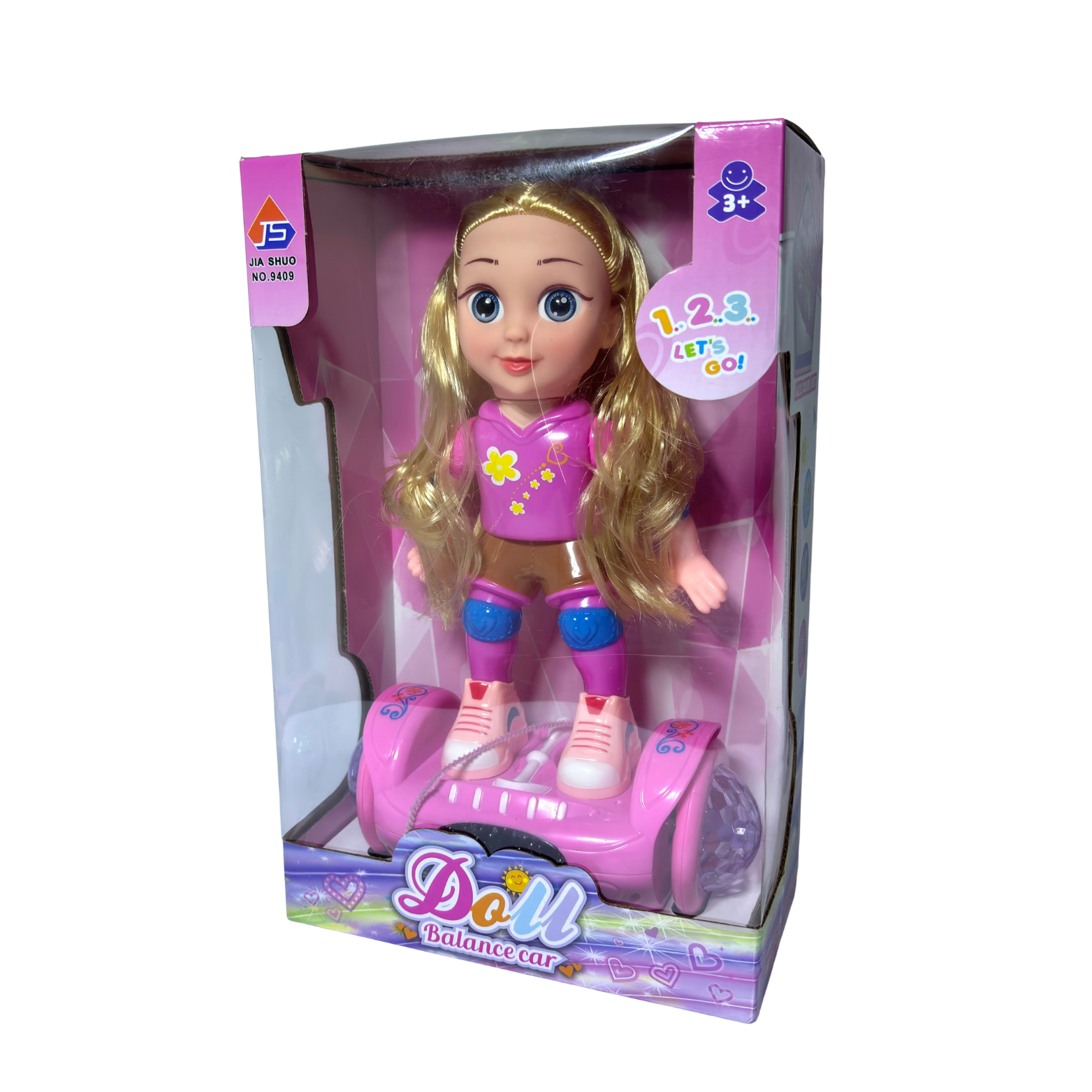 Doll Balance Car With Function Of Light , Battery And Music