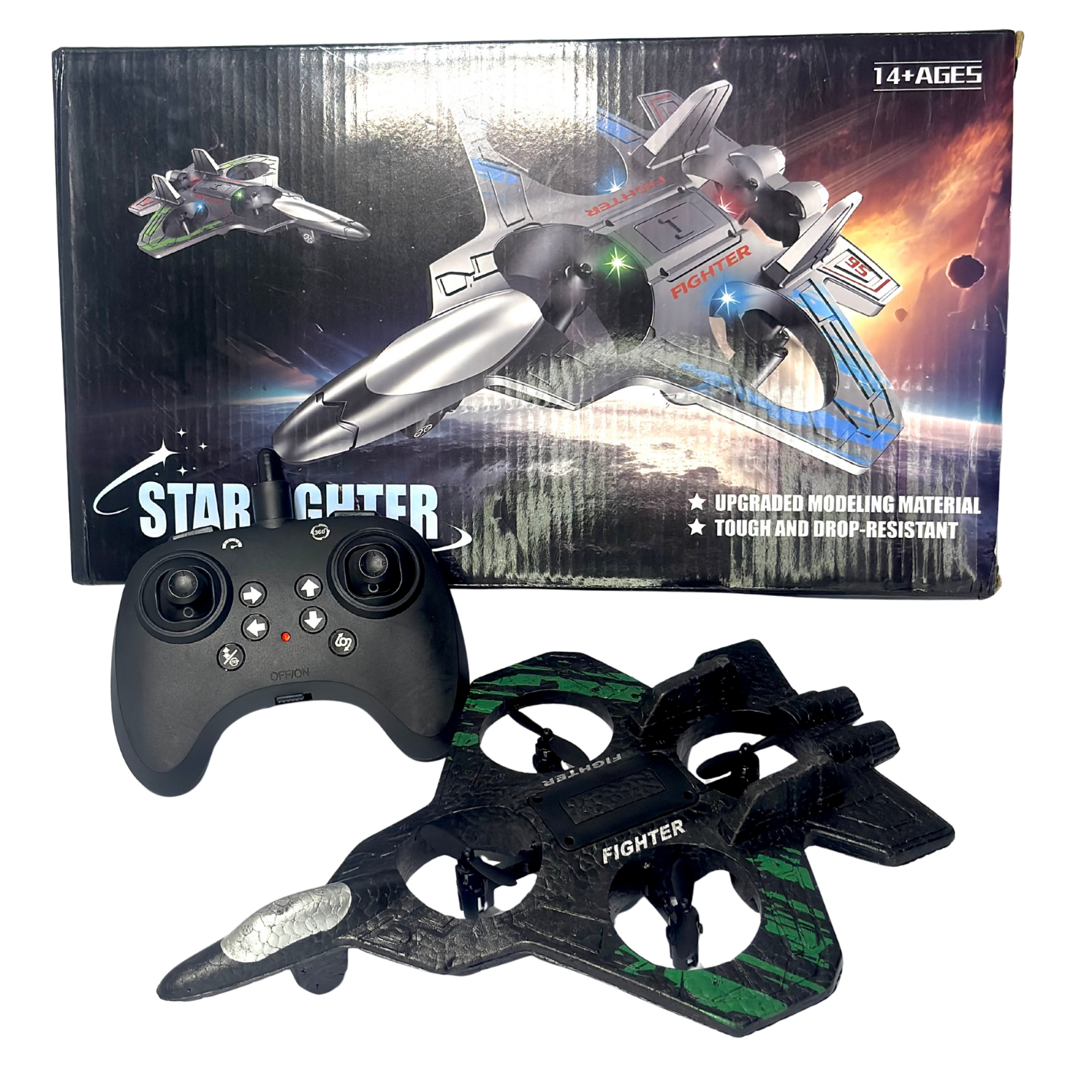2.4 GHz RC Fighter Drone Aircraft Model