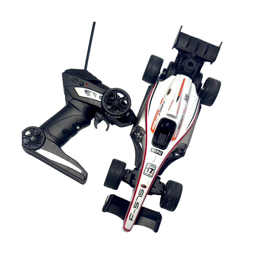 Drift Spray F1 Formula Remote Control Racing Car Rechargeable Multicolor