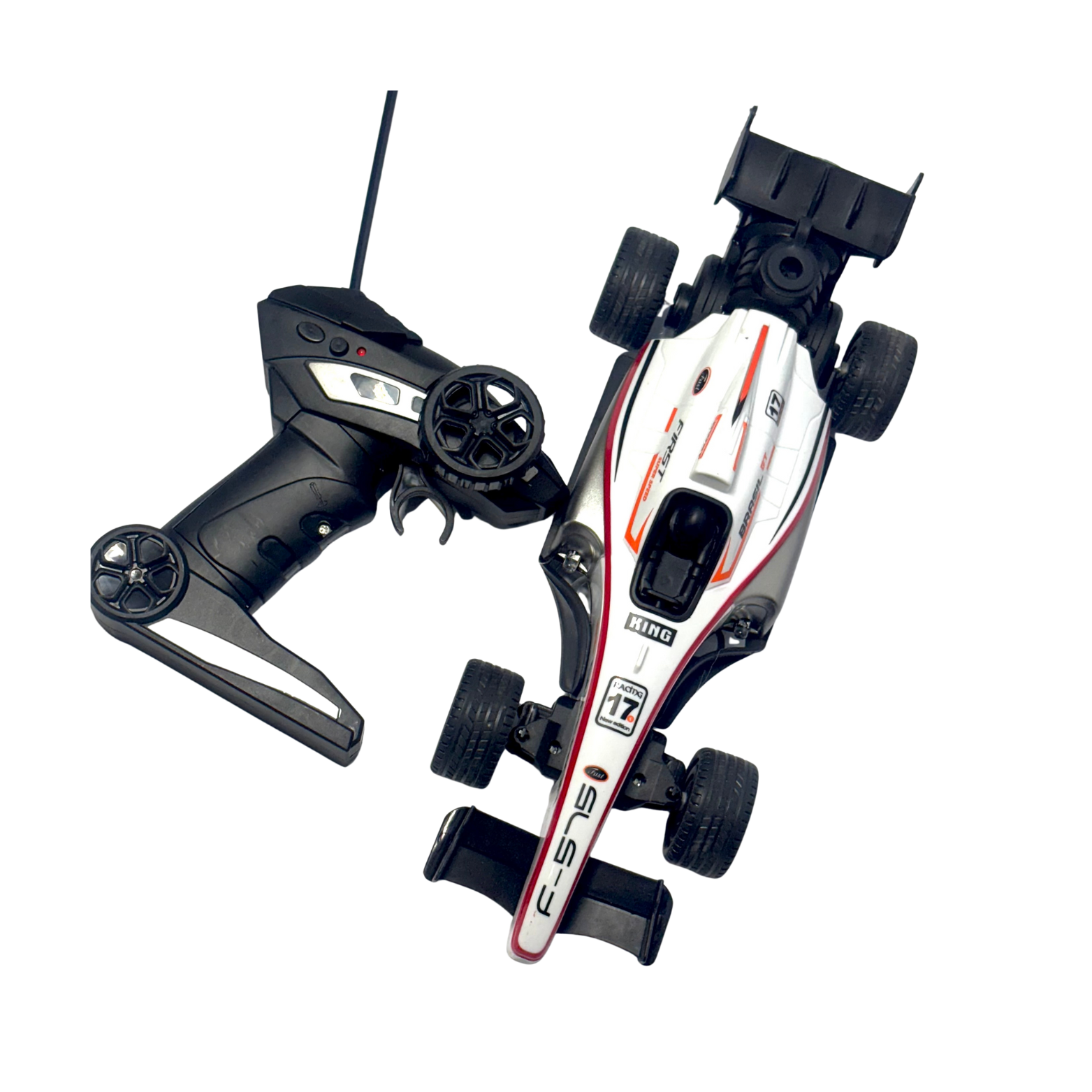 Drift Spray F1 Formula Remote Control Racing Car Rechargeable Multicolor