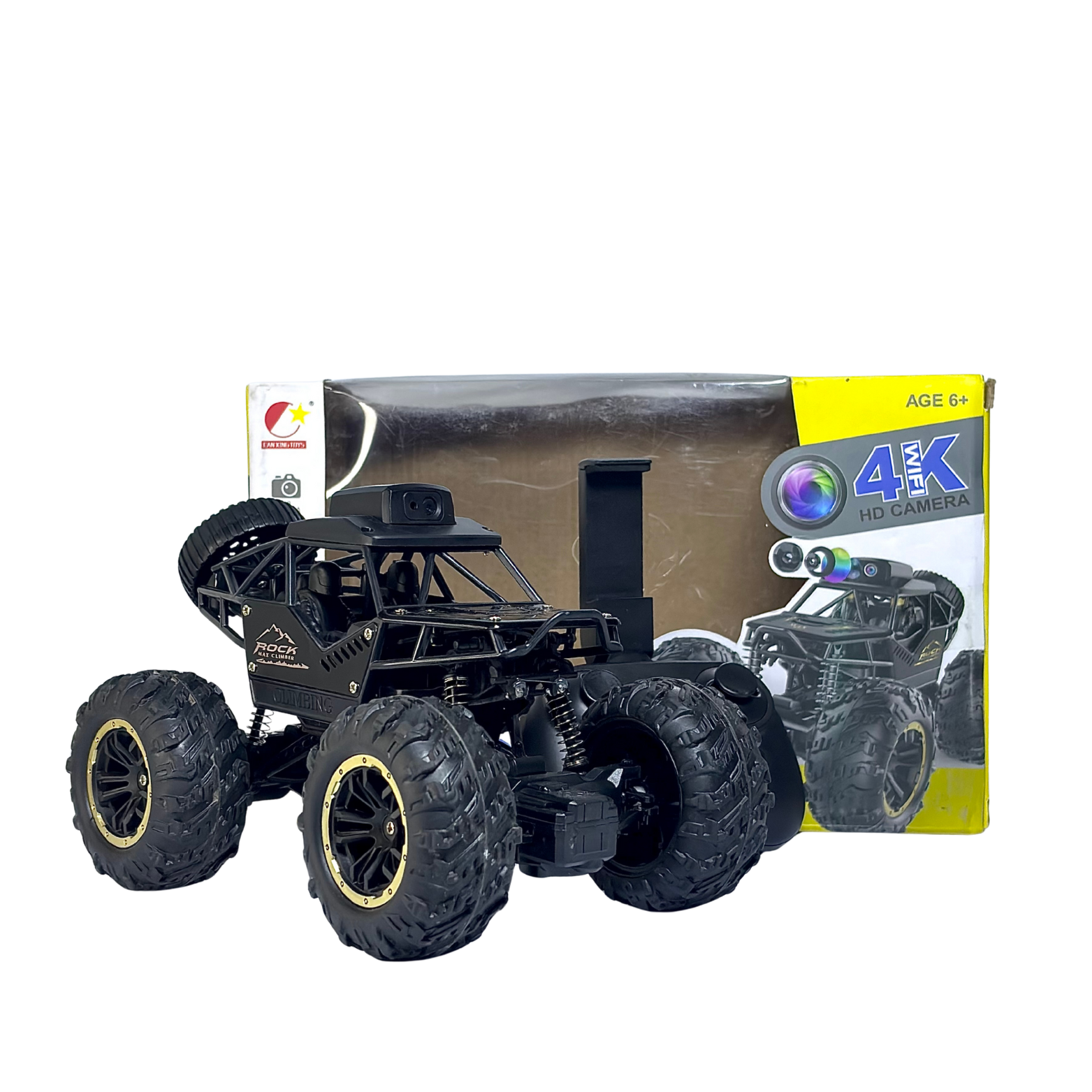 RC Off-Road Sports Jeep Toy Car – 720p HD WiFi Camera Remote Control Car for Kids