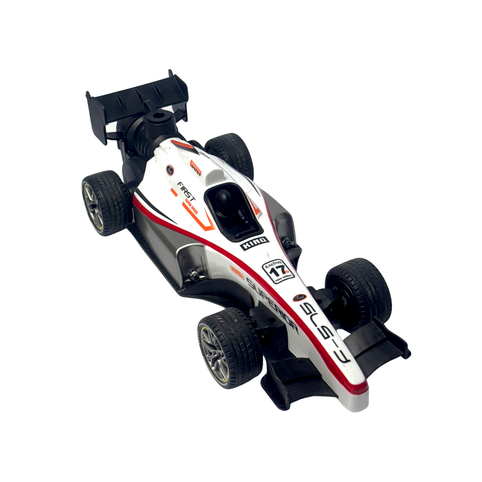 Drift Spray F1 Formula Remote Control Racing Car Rechargeable Multicolor