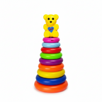 Rainbow Stacking Tower Colorful Rainbow Stacking Rings Tower for Babies Fun & Educational Children’s Toy