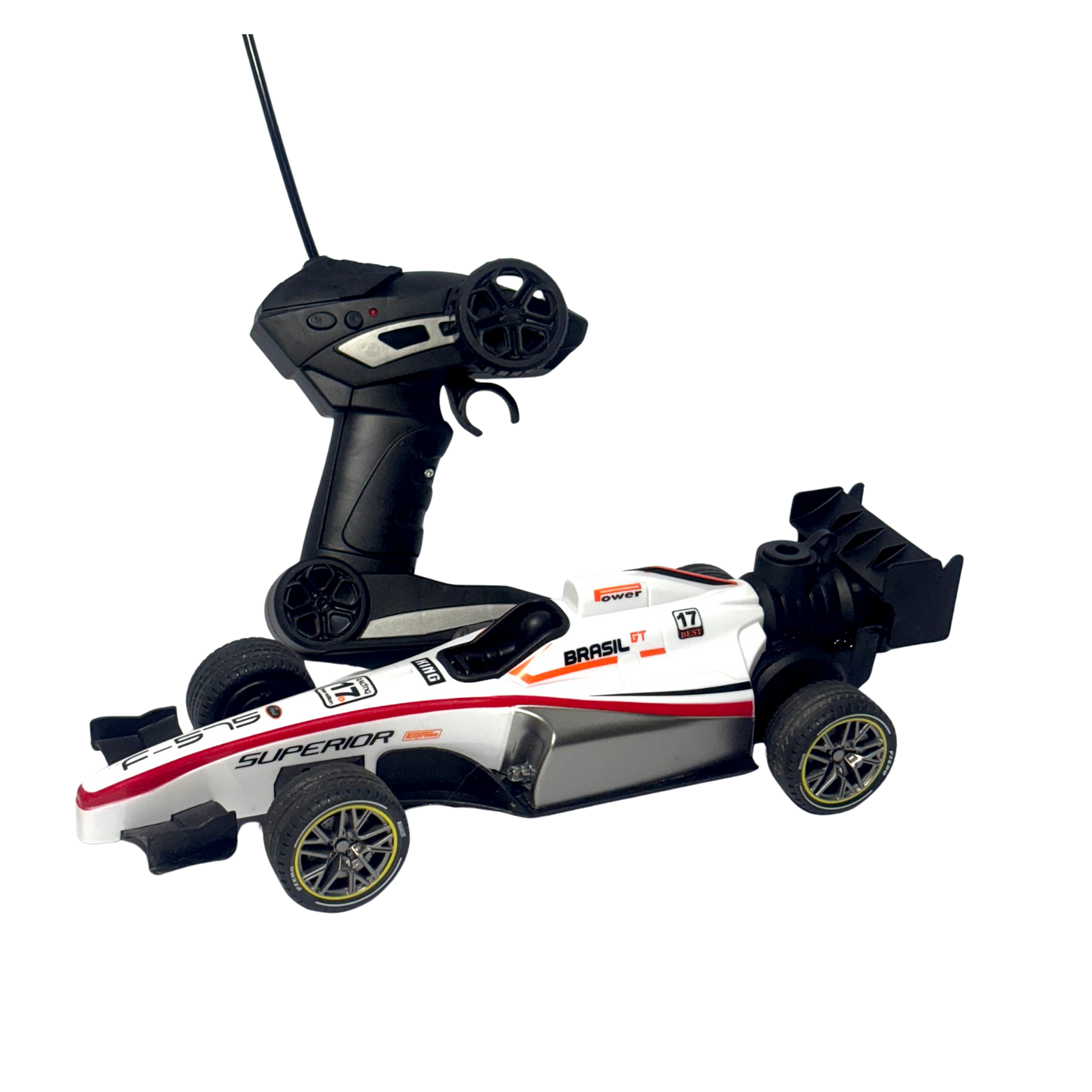 Drift Spray F1 Formula Remote Control Racing Car Rechargeable Multicolor
