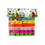 Colorful Educational Urdu Alphabet & Number Blocks
