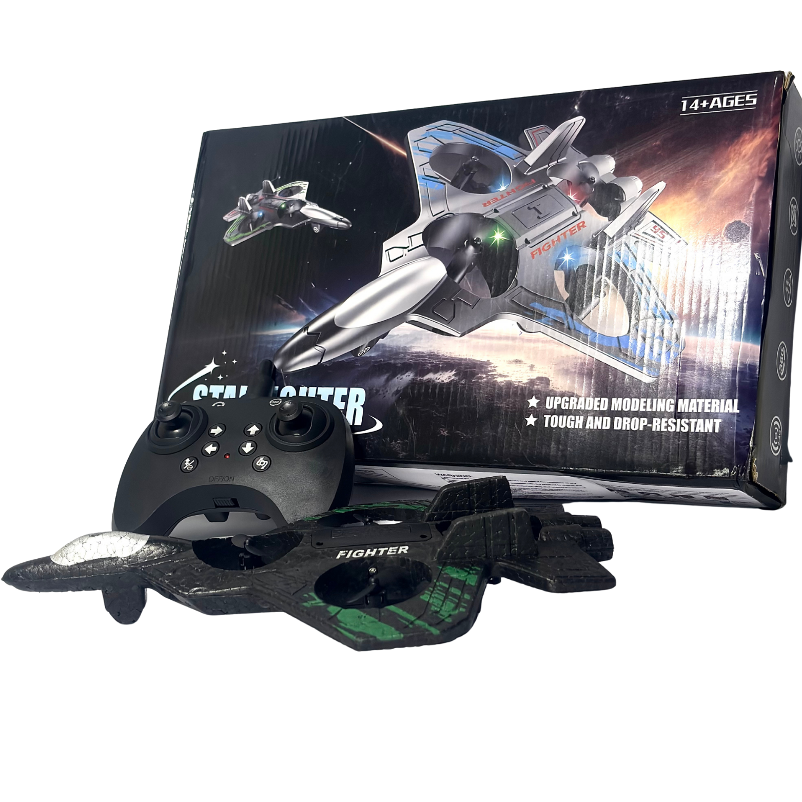 2.4 GHz RC Fighter Drone Aircraft Model