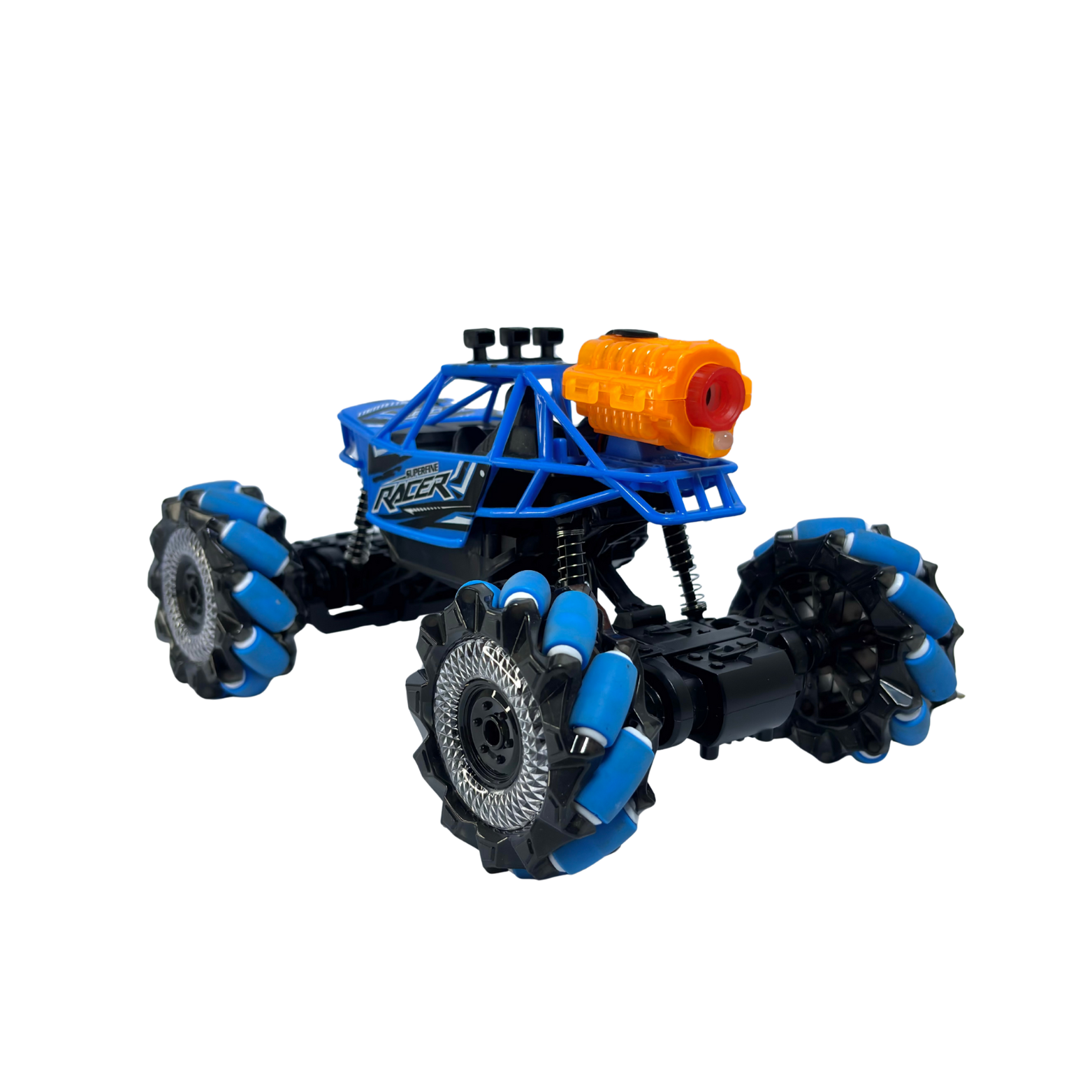 Spray & Climb RC Car for Kids - Remote Control Stunt Car with Real Water Spray & LED Lights | All-Terrain Monster Truck Toy for Boys & Girls | Durable, Drift, Off-Road Adventure Car Gift
