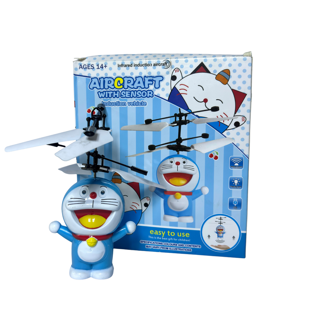Elevate Playtime with the Flying Doraemon Toy: Hand Sensor for Interactive Fun