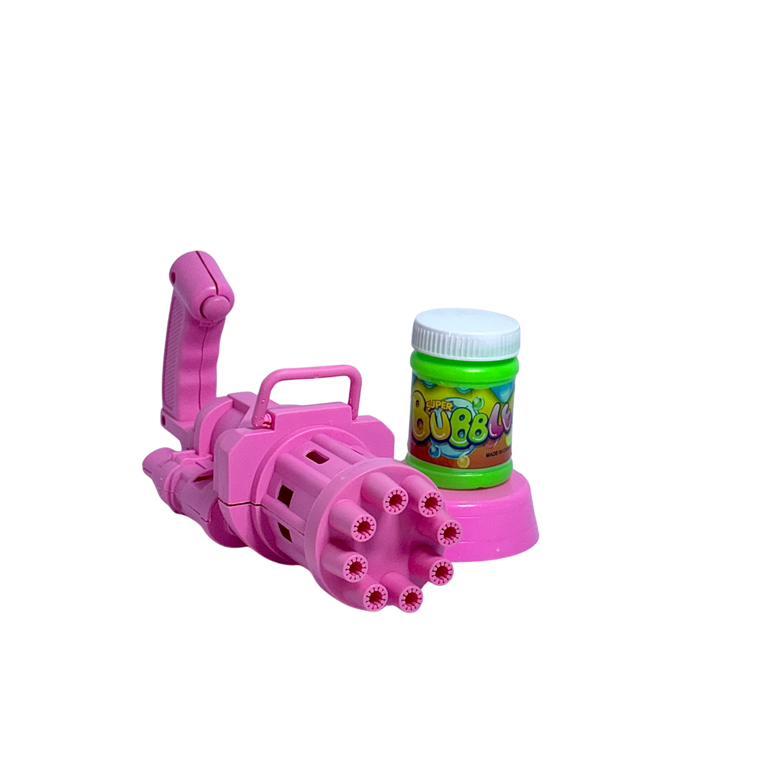 Massive Bubble Gun_ - Kids Automatic Bubble Gun_ Toys Summer Soap Water Bubble Machine Plastic Electric
