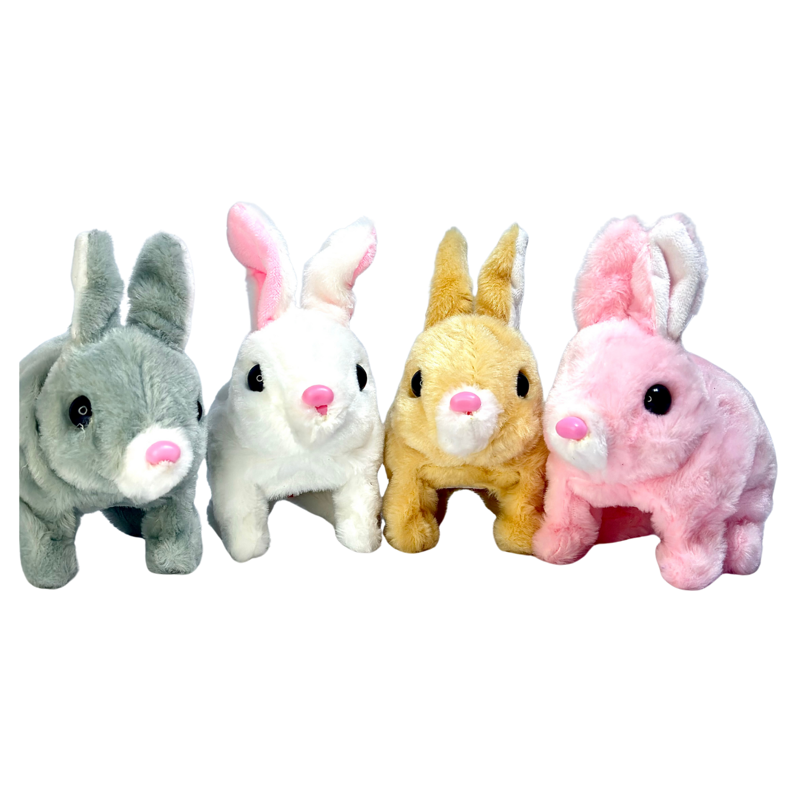 Cute Electronic Bunny – Walking, Jumping &amp; Running Rabbit Toy