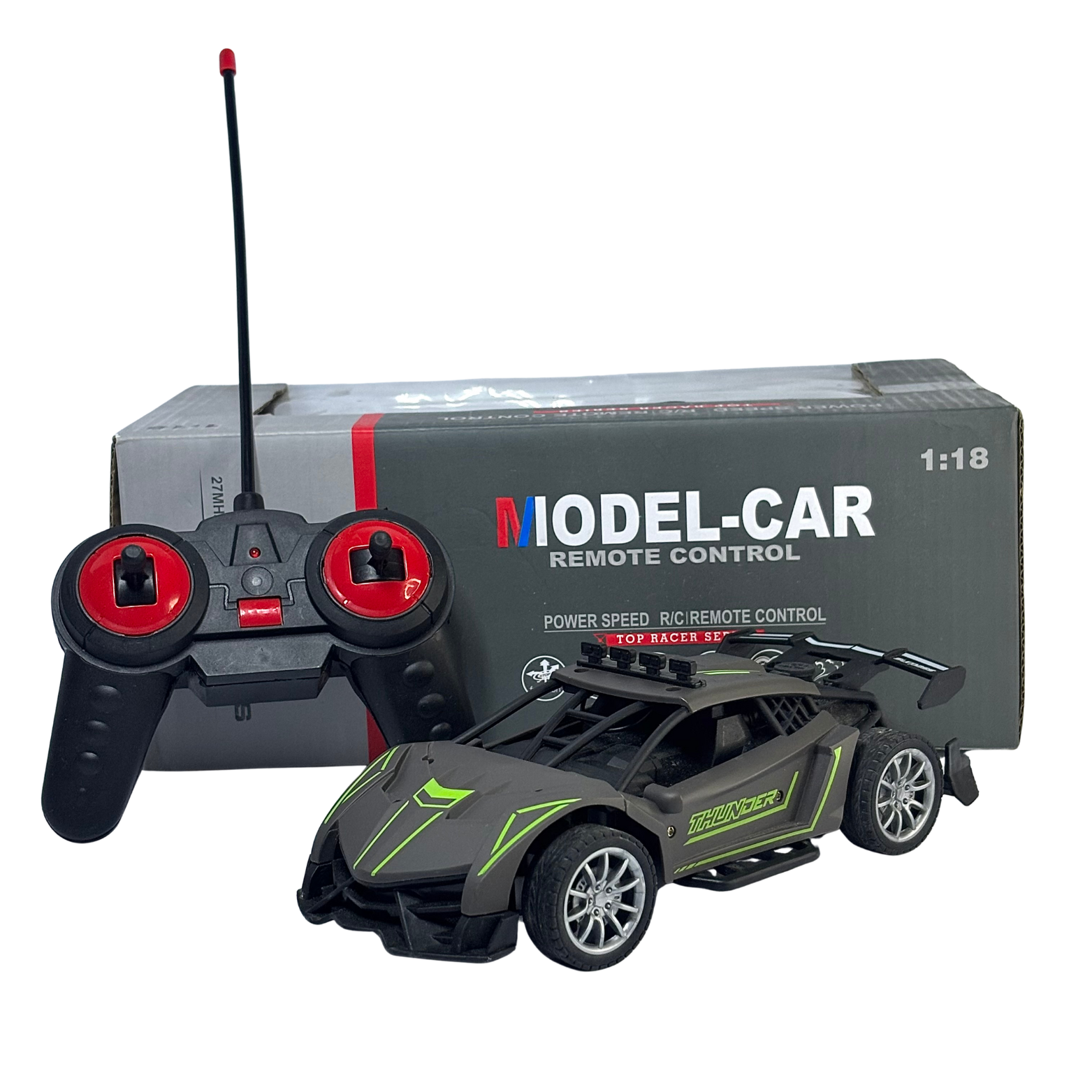 27MHz Top Speed Remote Control Car – Power Racing RC Model Car