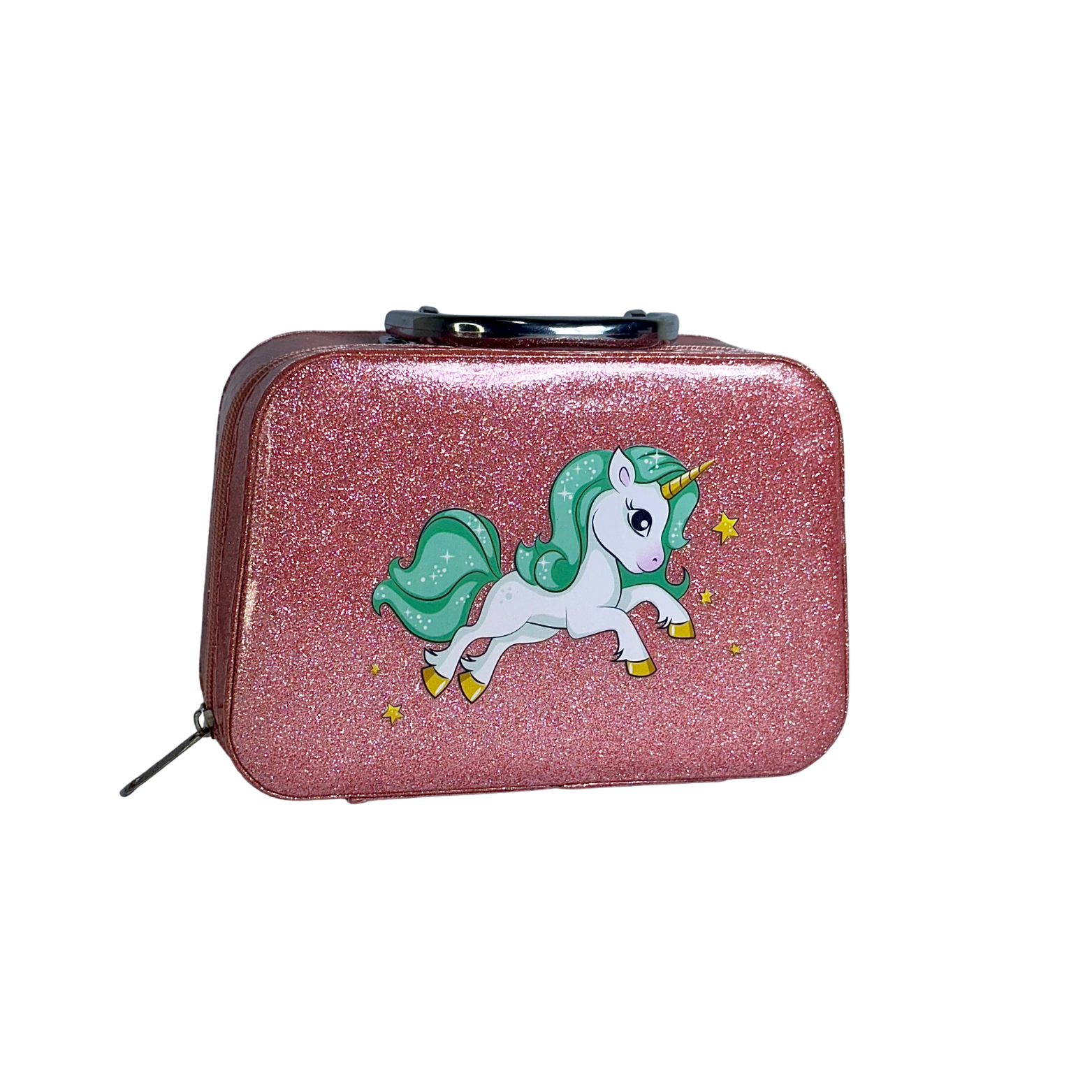 2 in 1 Beauty Makeup Kit Bag Toy for Kids, Best High Quality Gift for Girls, Unicorn Safety Cosmetics Box