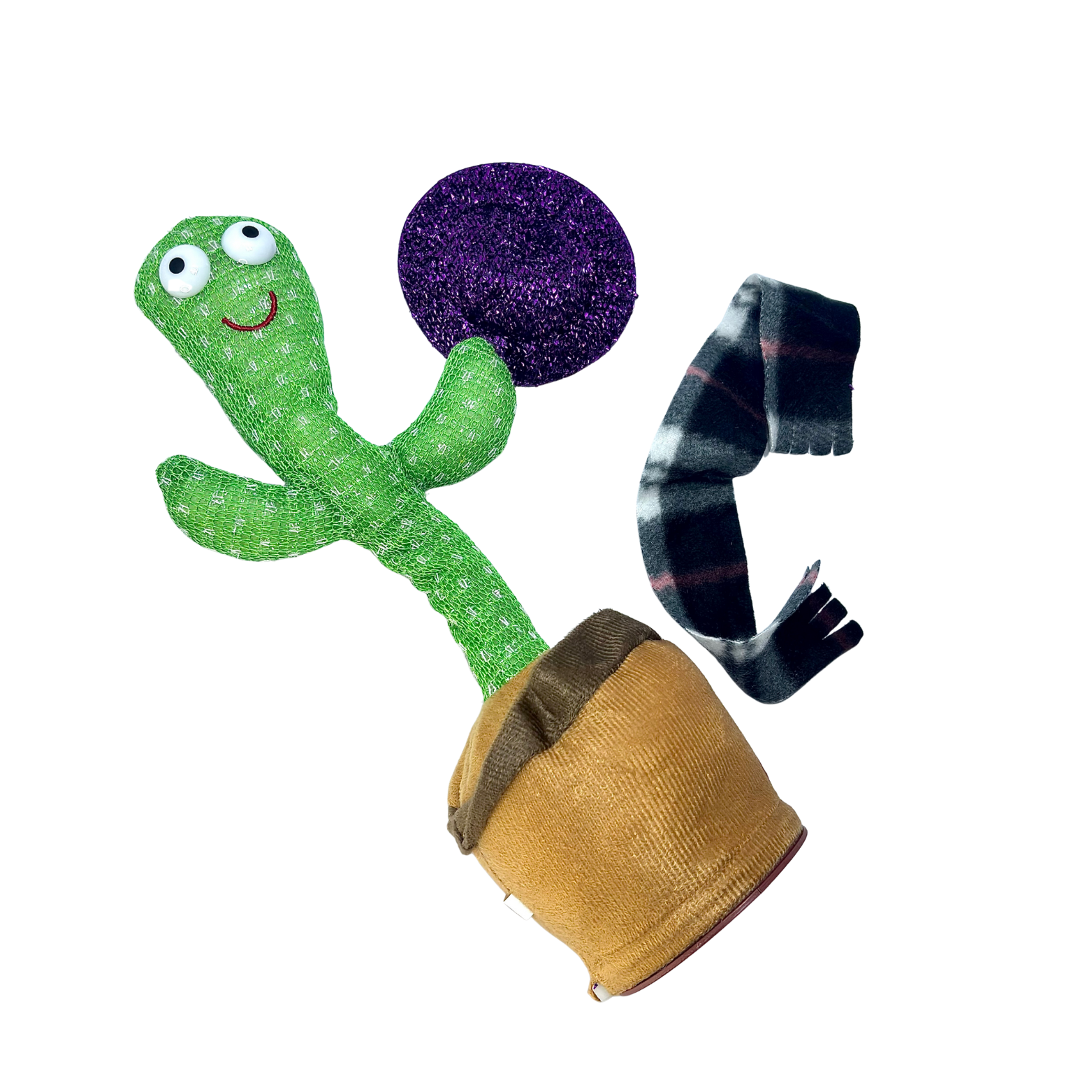 Rechargeable Cute Dancing Cactus Toy for Kids | Talking Dancing Shaking & Talk Back with Lights | Happy Birthday Gift