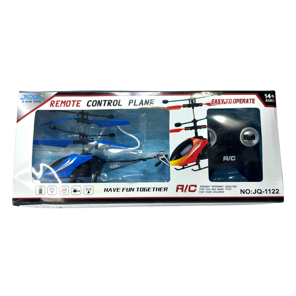 RC Helicopter Remote Control Airplane Toy for Kids | Cool Electric Helicopter with LED Lights | Durable RC Toy Helicopter for Boys and Girls