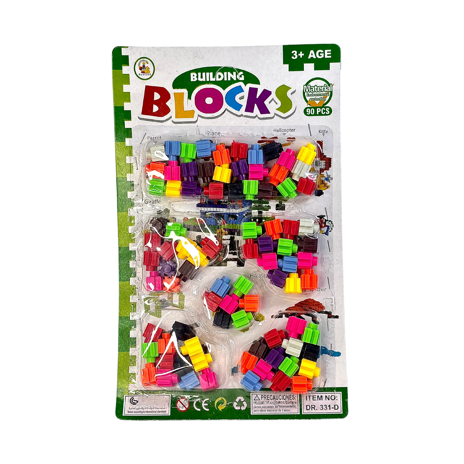 Bricks Building Blocks Toy - Educational and Learning Buildings Block Toys Set For Kids Boys Girls - 90 Pcs