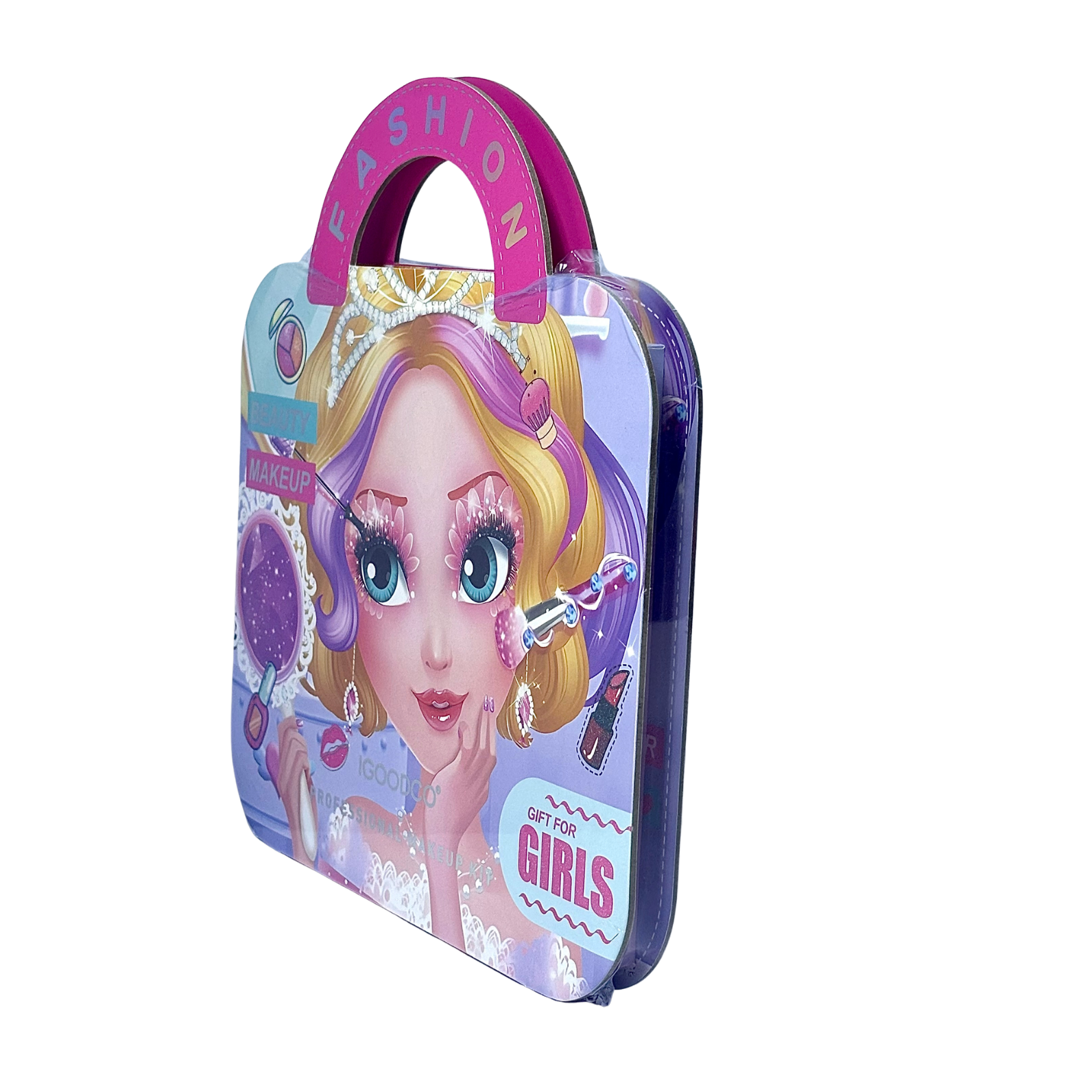 Beauty Makeup Set for Kids - Pretend Play Cosmetic Kit Best High Quality Makeup Series Toy Gift for Girls, Unicorn Safety Cosmetics Box