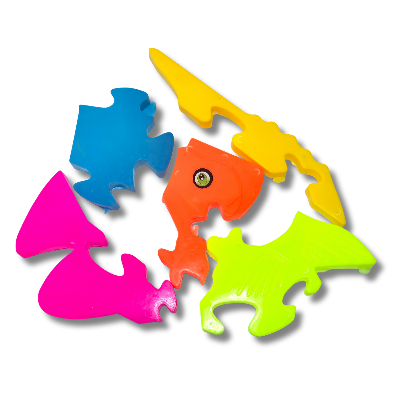 Education Fish Puzzle Game Play Set Toy For Kids
